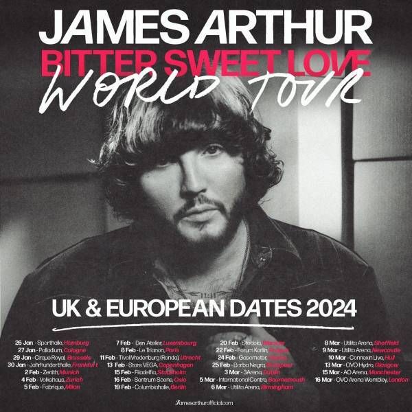 James Arthur Halifax Tickets