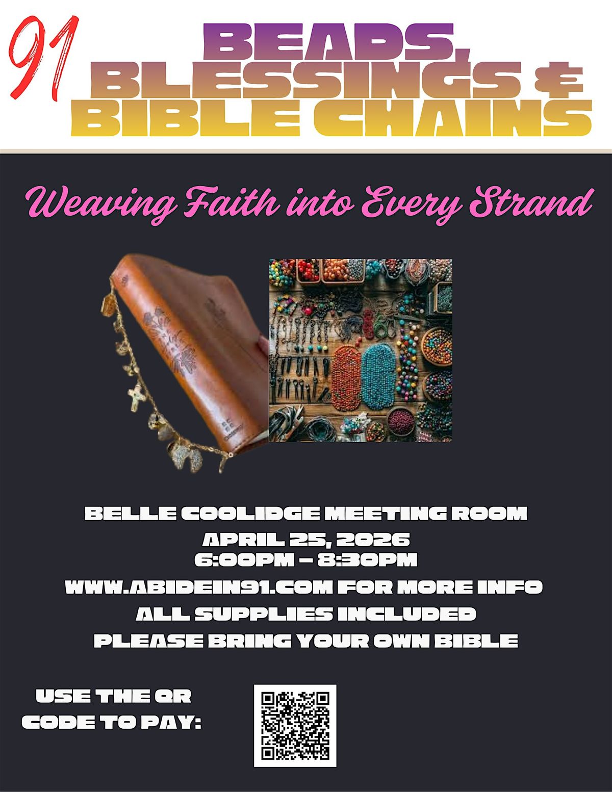 Beads, blessings and bibles