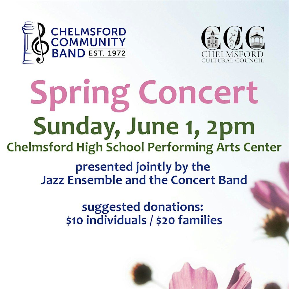 Spring Concert at Chelmsford High School Performing Arts Center on 1st ...