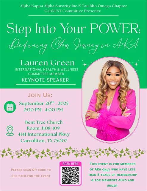 GenNEXT\/ Step Into Your Power: Defining Your Journey in AKA
