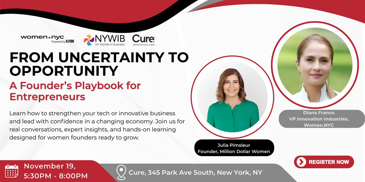 From Uncertainty to Opportunity: A Founder's Playbook for Entrepreneurs