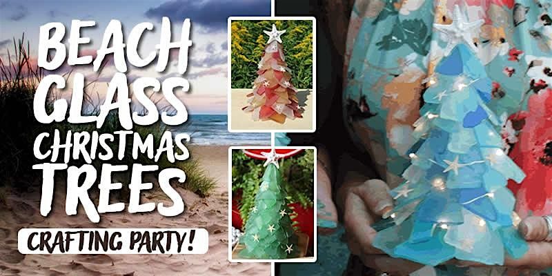 Beach Glass Christmas Trees - Battle Creek