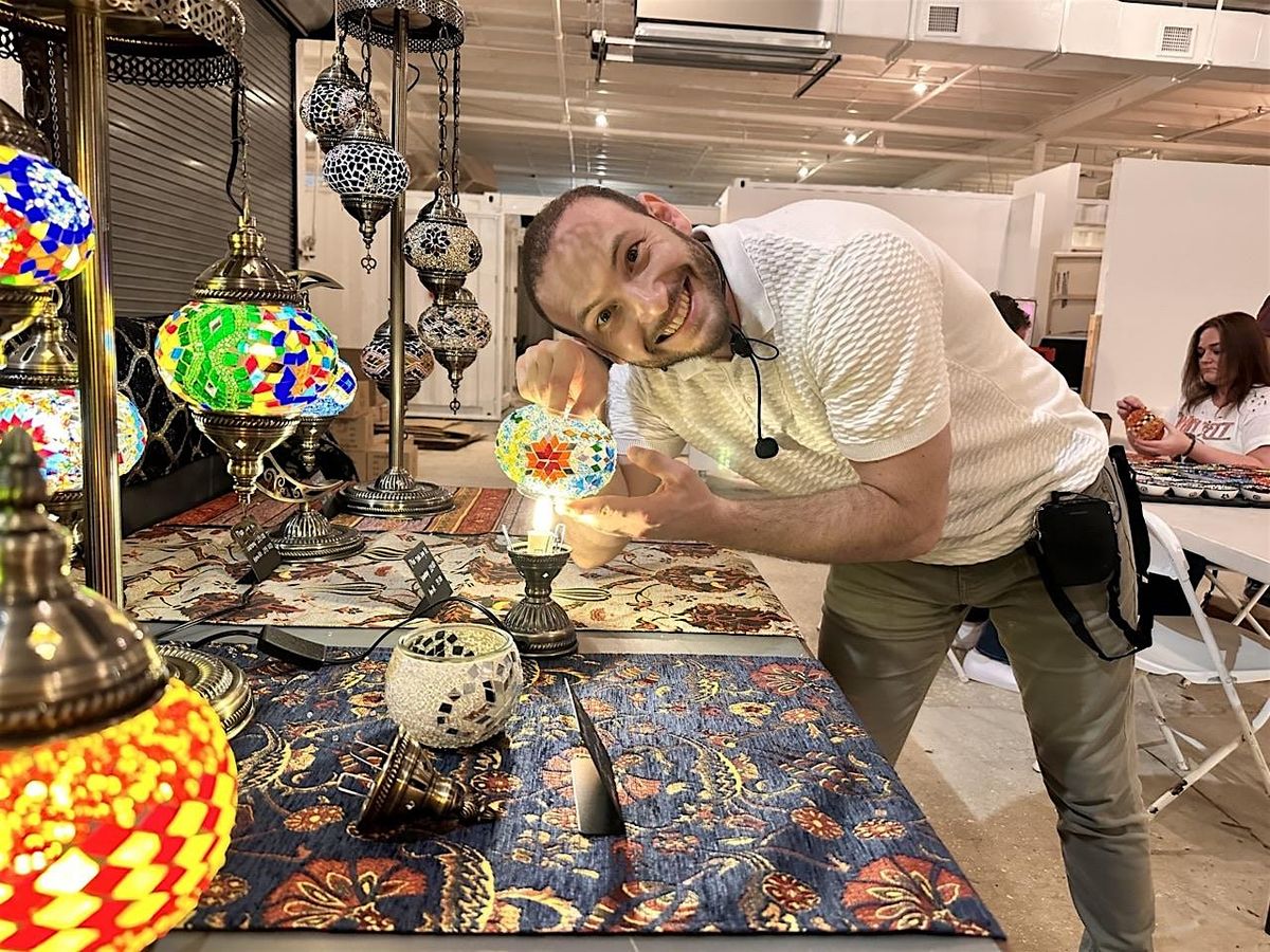 Mosaic Art Classes Knoxville: Turkish Lamp Making Workshop