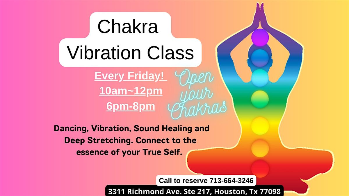 Chakra Vibration Class: Find Inner Peace