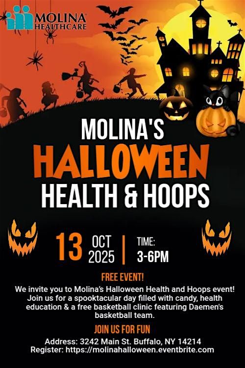 Molina\u2019s Halloween Health and Hoops