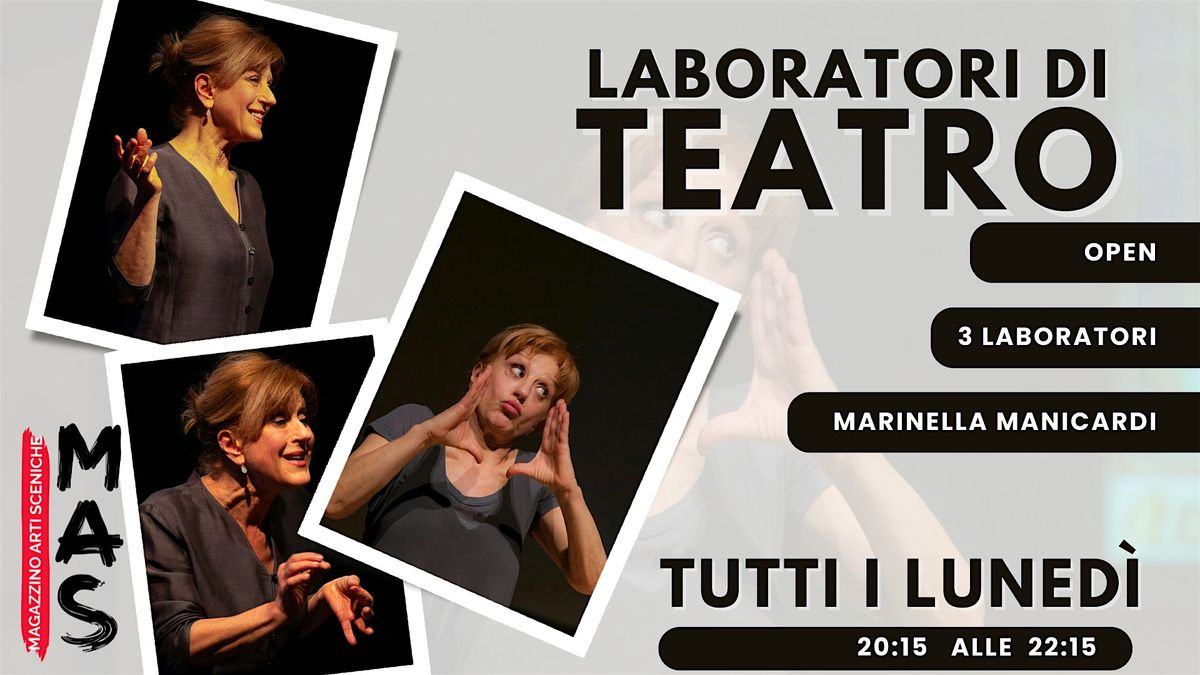 Laboratorio Teatrale con Marinella Manicardi