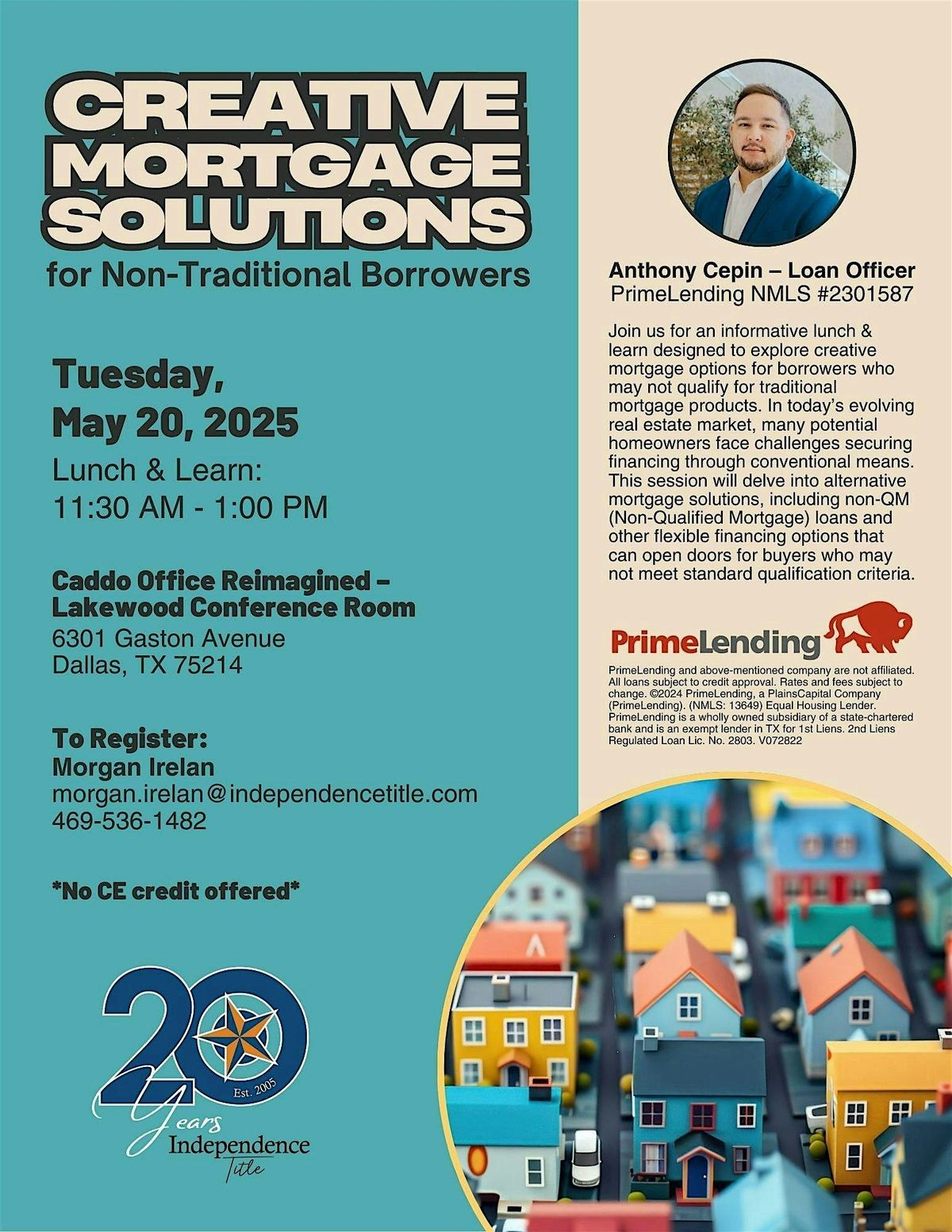 Creative Mortgage Solutions | Lunch and Learn
