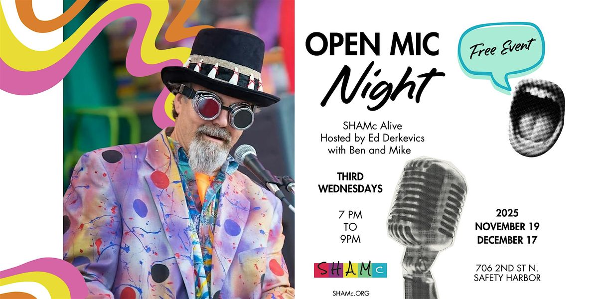 SHAMc Alive: Open Mic Night
