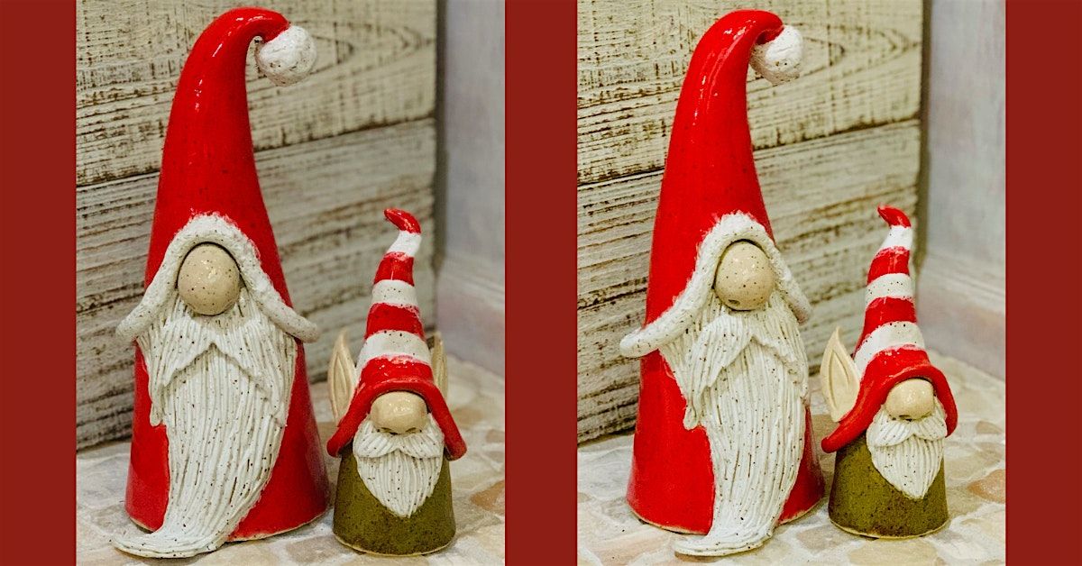 2-Day Pottery Workshop: Christmas Gnomes