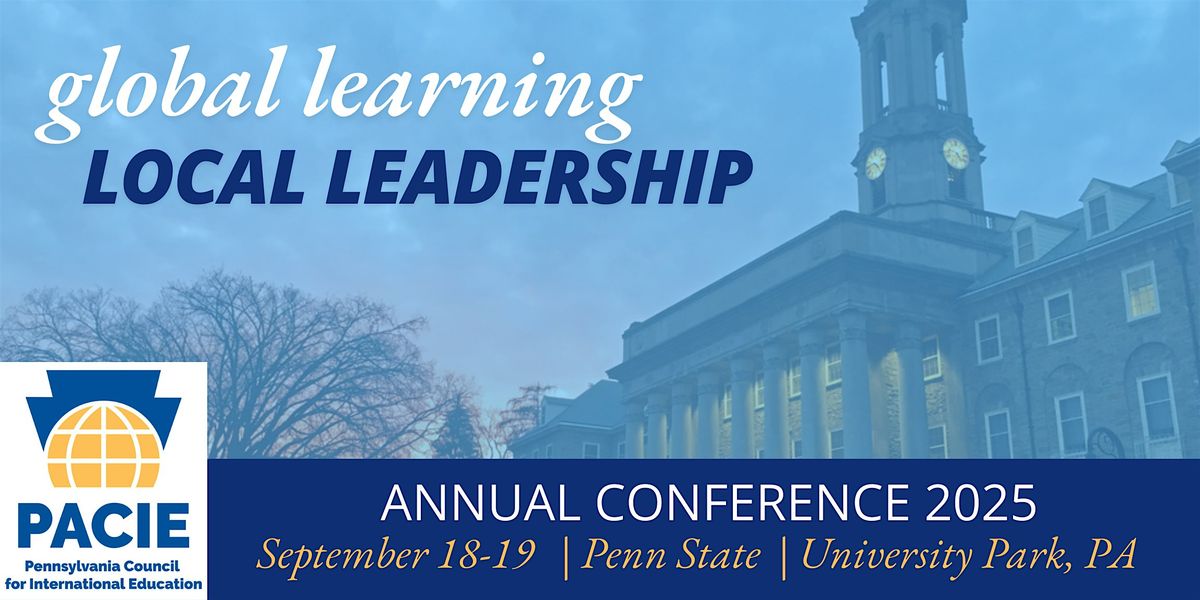 Exhibitor Table: PACIE Conference 2025 @ Penn State - University Park