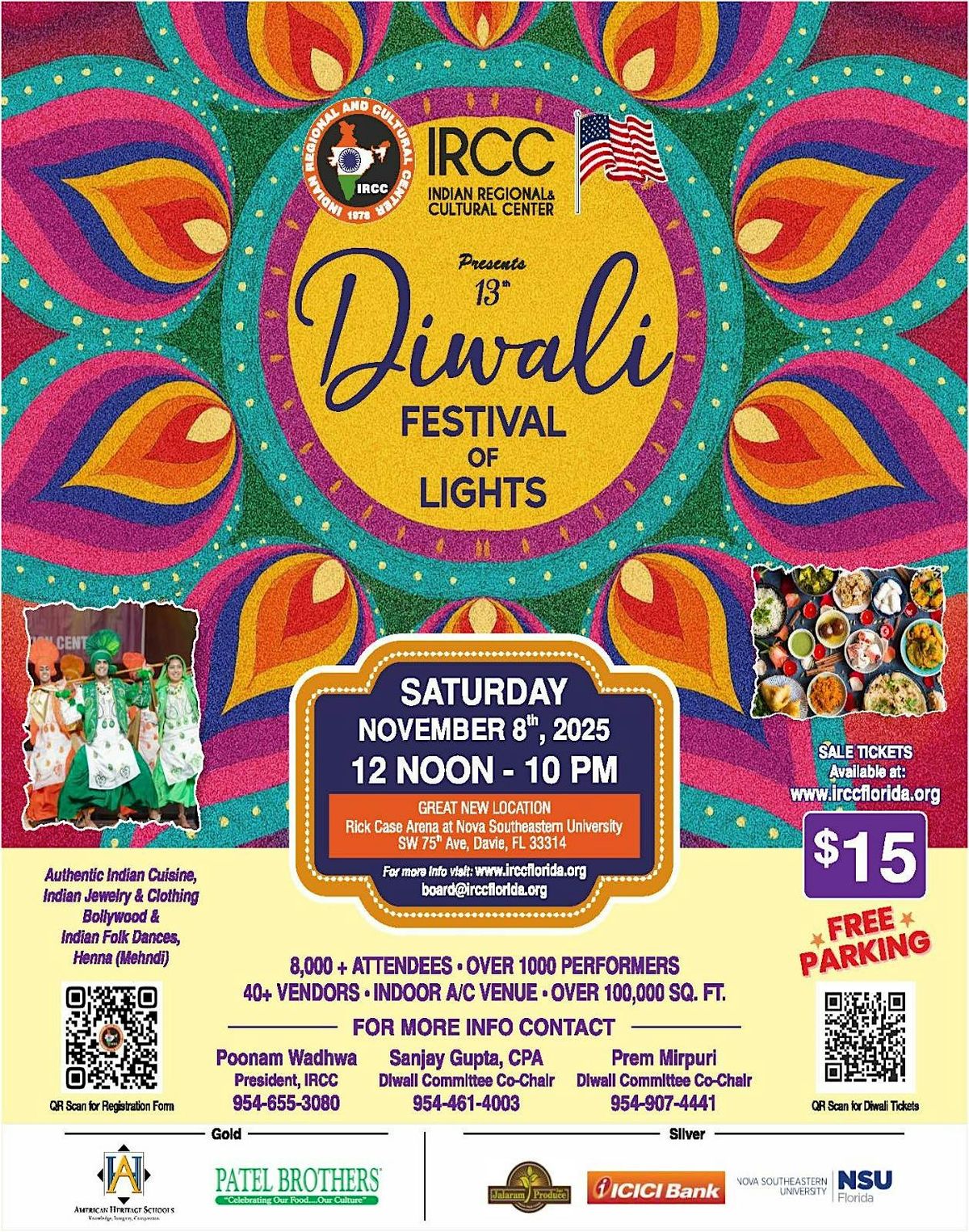 IRCC Diwali Festival of Lights (Indian Regional Cultural Center)