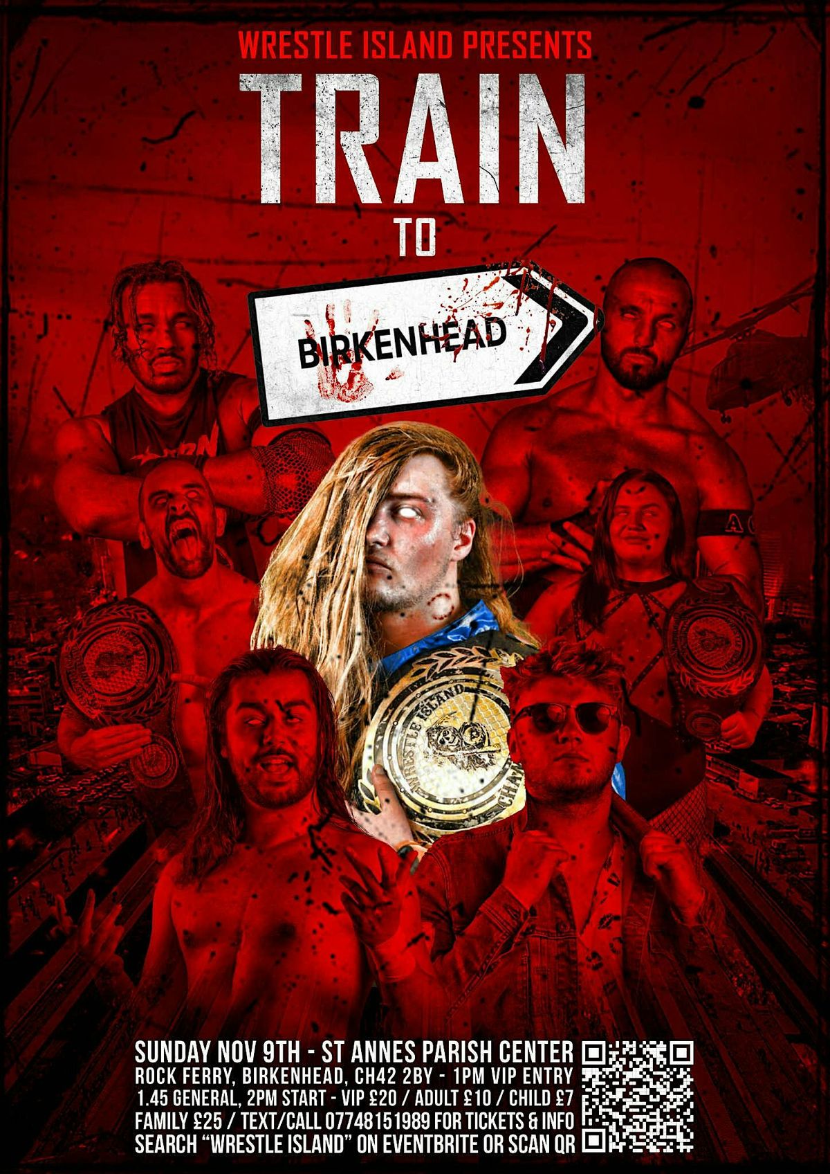 Wrestle island: Road to birkenhead