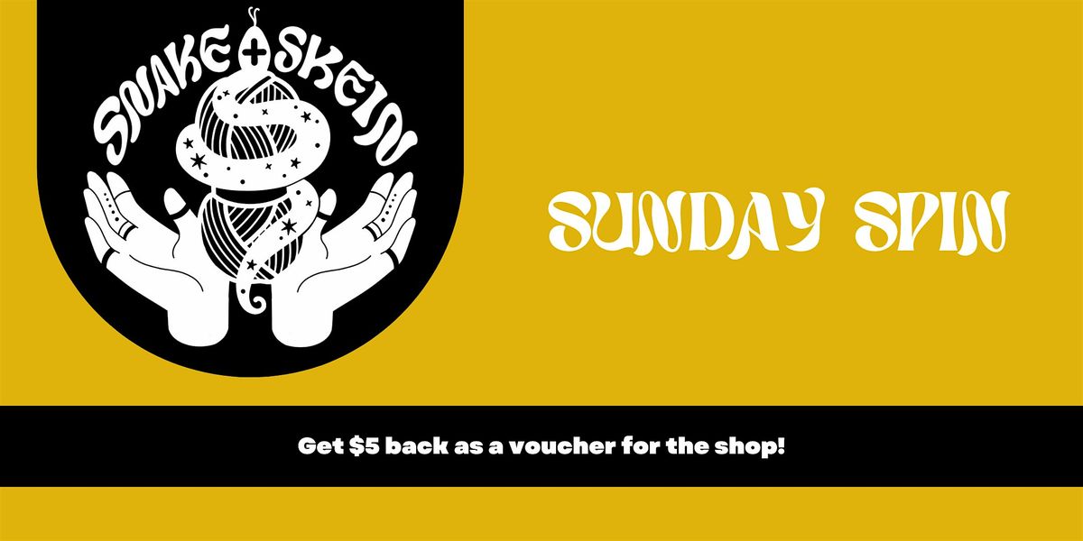 Sunday Spin at Snake + Skein