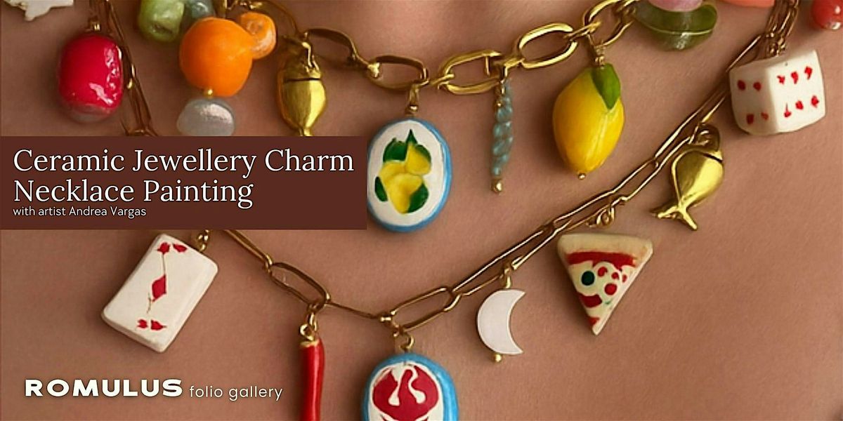 Create Your Own Ceramic Jewellery Charm