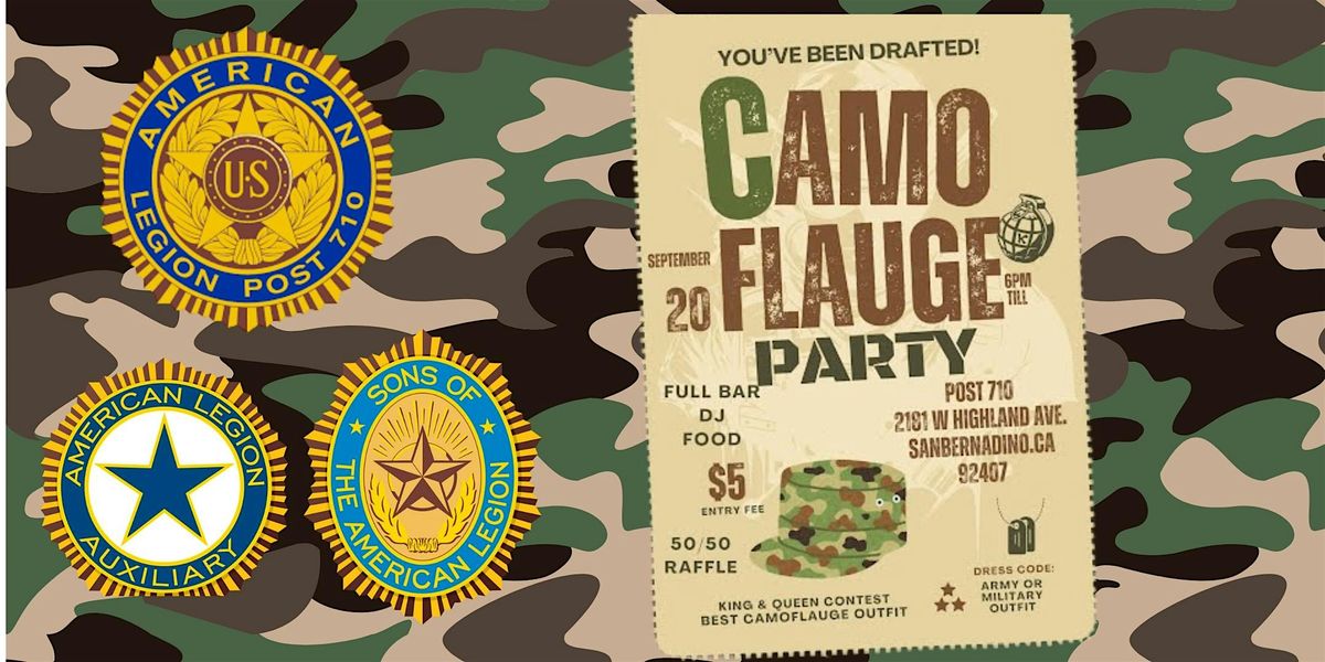 CAMO FLAUGE PARTY!