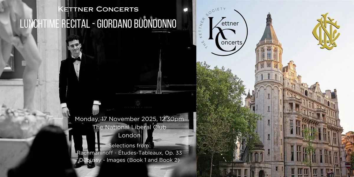 Lunchtime Recital - Giordano Buondonno