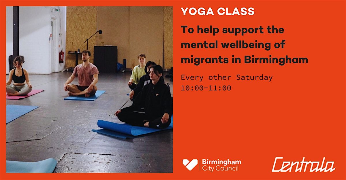 Free Yoga Classes in Birmingham for migrants