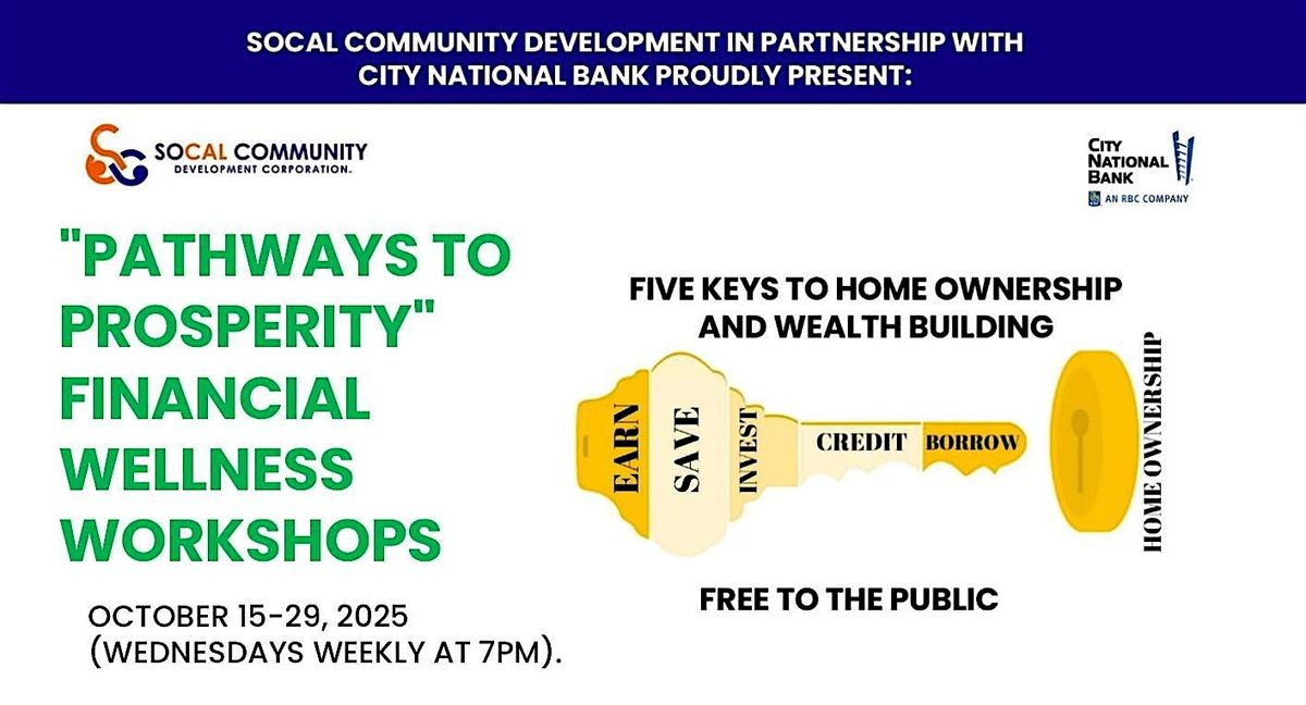 Pathways to Prosperity 25 - Financial Wellness Workshop - LA