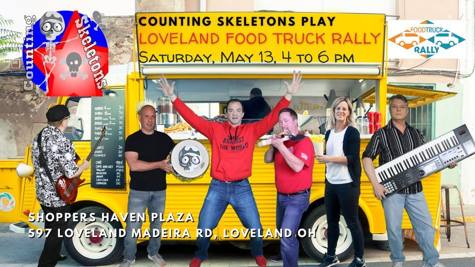 Counting Skeletons Play Loveland Food Truck Rally 2023 Shoppers Haven