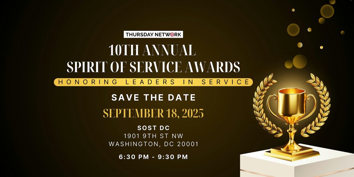 10th Annual Spirit of Service Awards