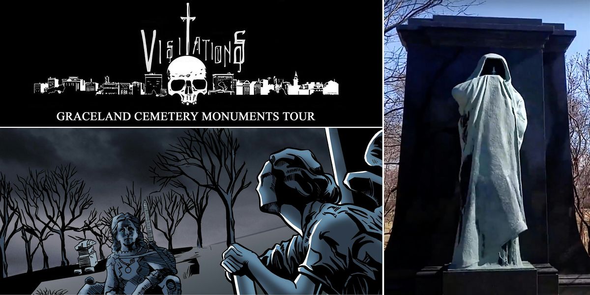 Visitations Comic Book Tour of Graceland Cemetery Monuments