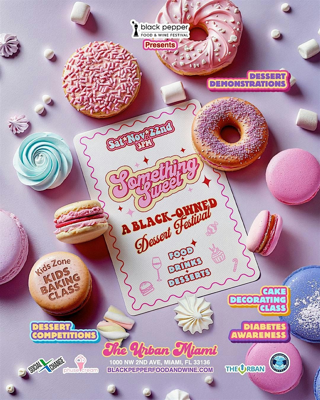 Black Pepper Food & Wine Presents: Something Sweet Dessert Festival