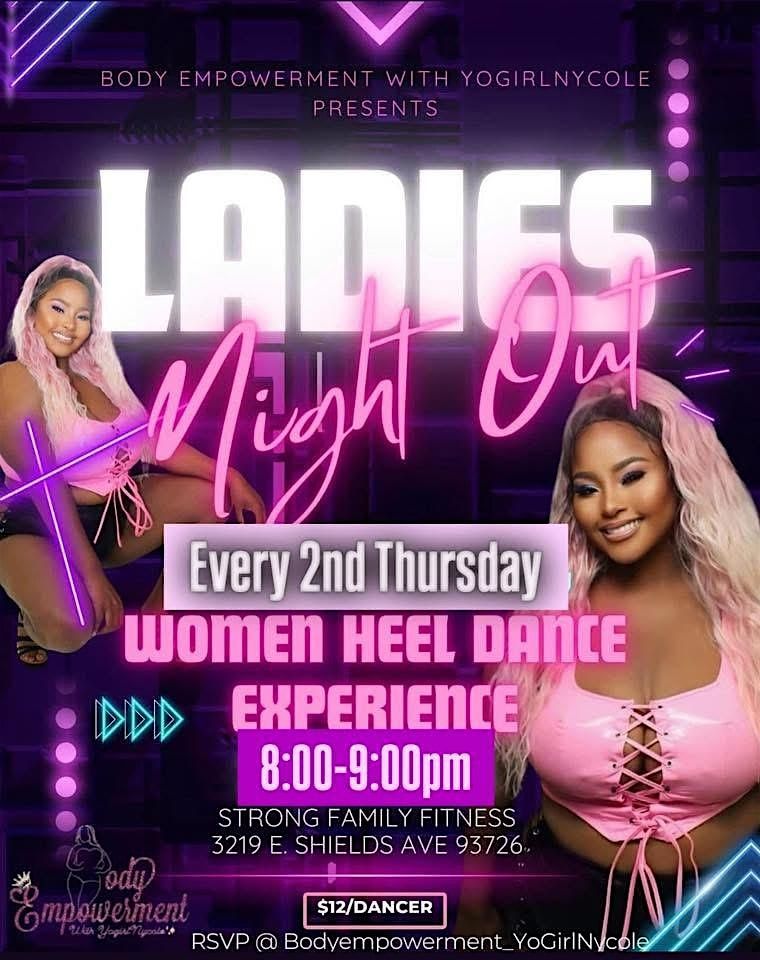 Body Empowerment with YogirlNycole Women Heels Dance Class