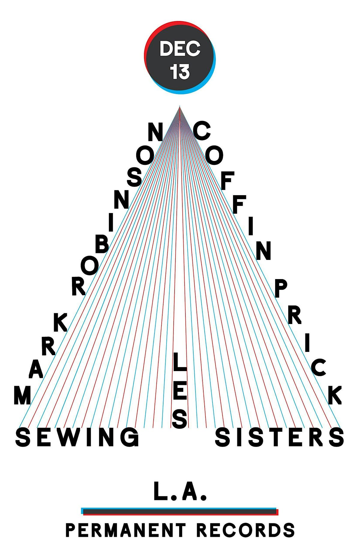 Mark Robinson, Coffin Prick, Les Sewing Sisters