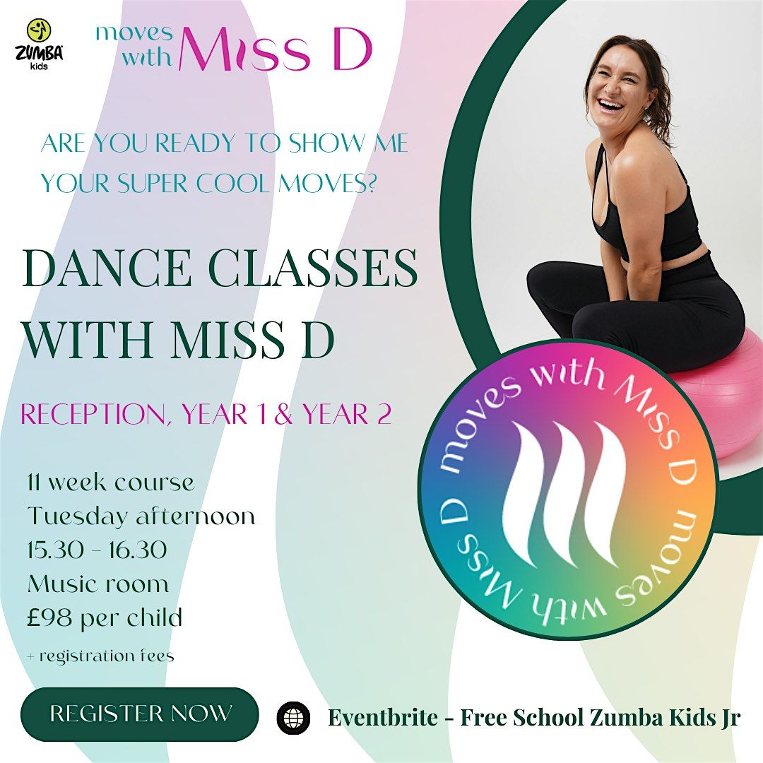 Free School Zumba Kids Jr - Year 1