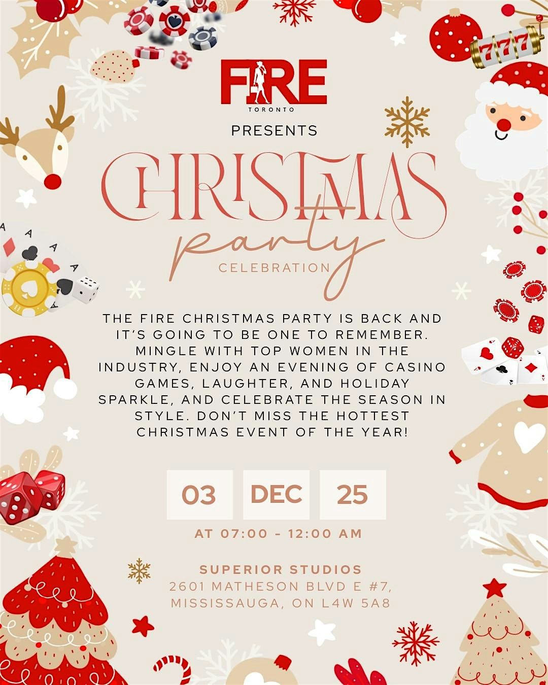 FIRE Holiday Party 2025