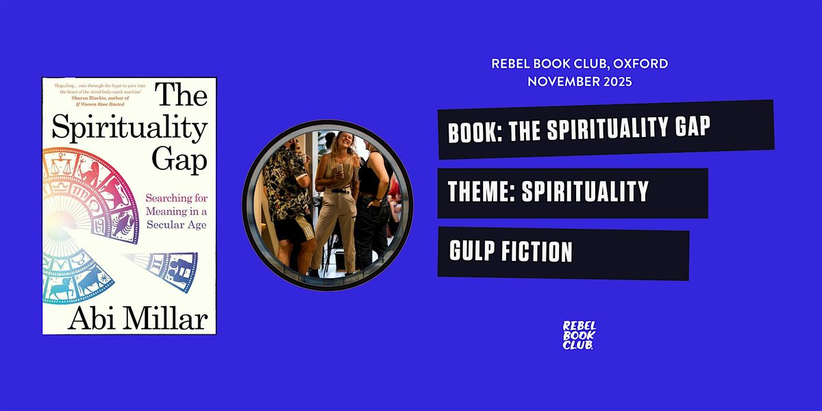 Rebel Book Club Oxford x SPIRITUALITY
