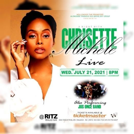 Chrisette Michele Live The Ritz Raleigh Ritz Raleigh July 21 2021