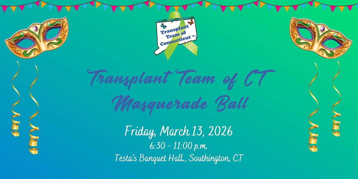 Transplant Team of CT Masquerade Ball