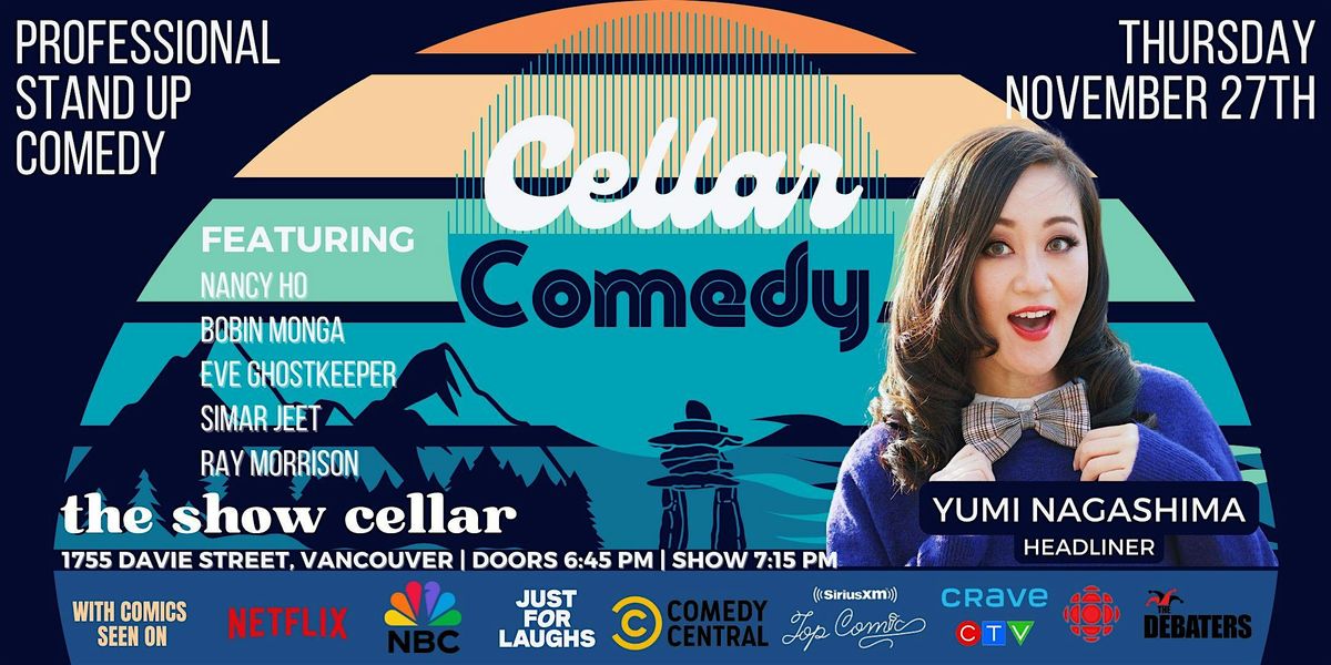 Cellar Comedy featuring Yumi Nagashima