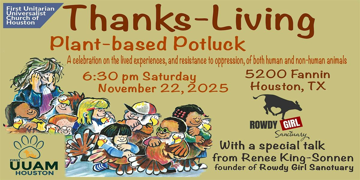 Thanks-Living, Plant-Based Potluck