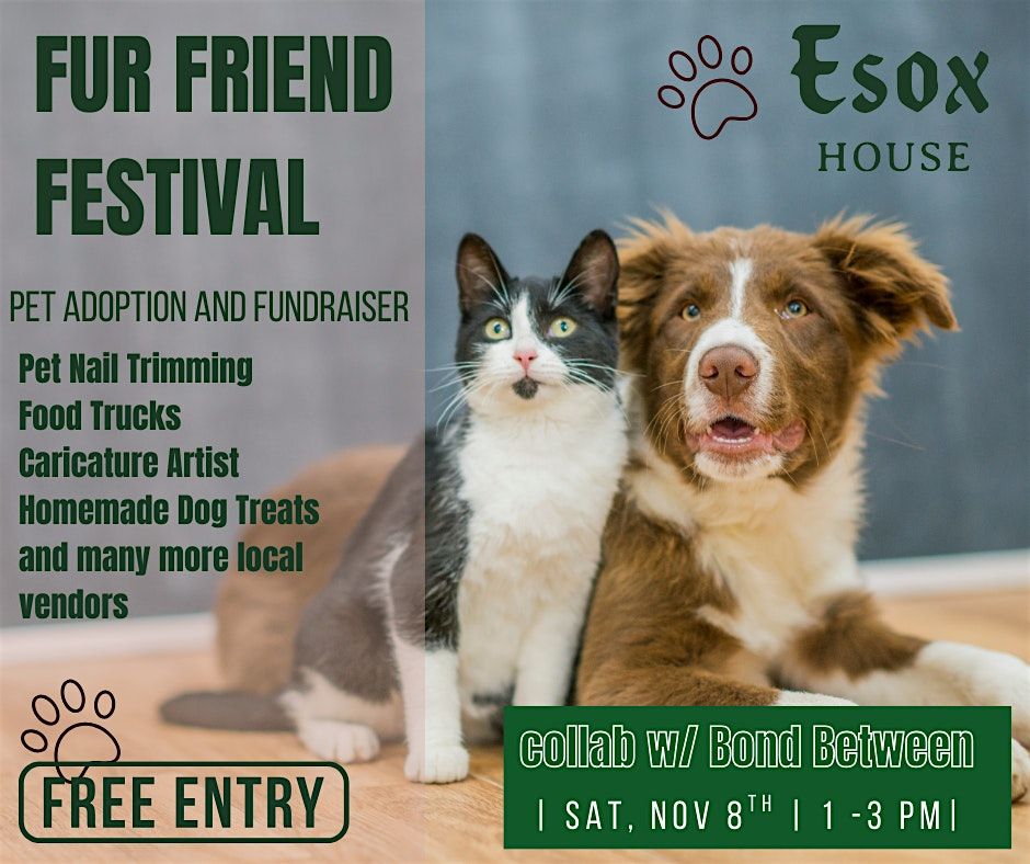 Fur Friend Festival - Pet Adoption and Fundraiser Event