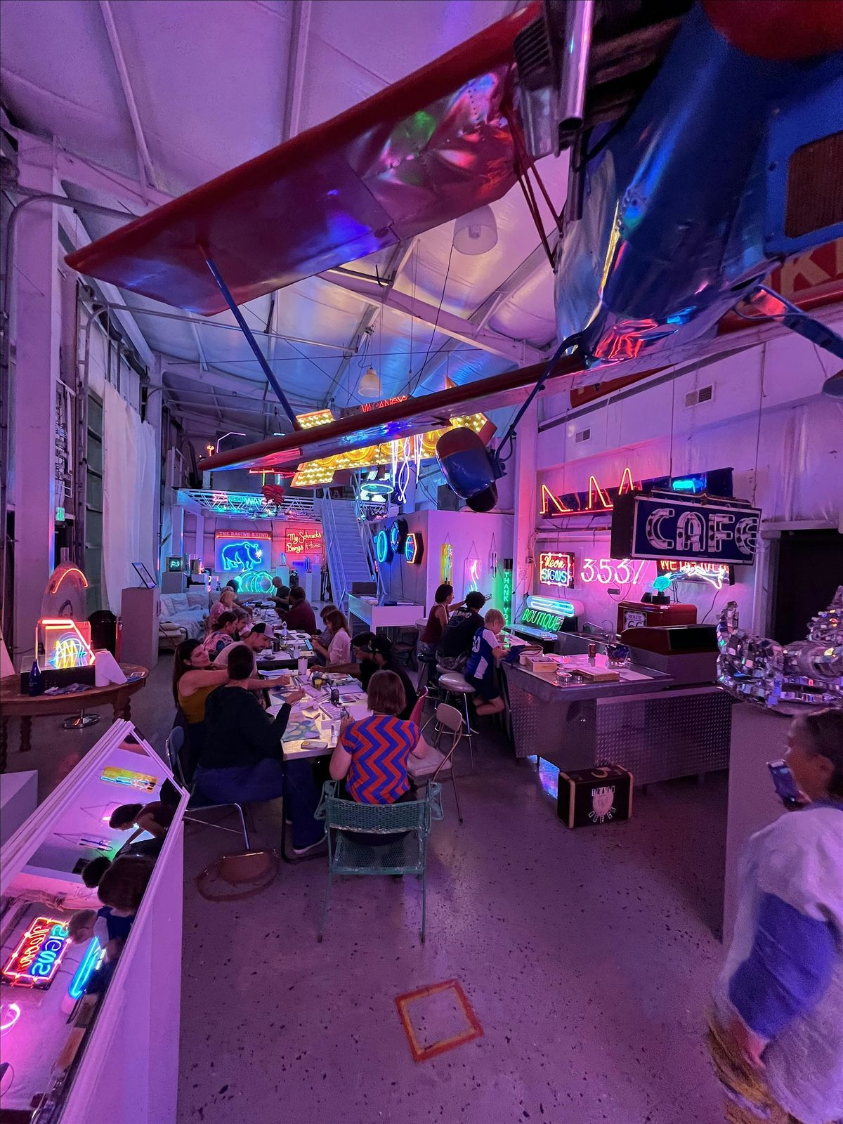 Craft night at Neon Museum of St. Louis: Shrinky Dink Mobiles!