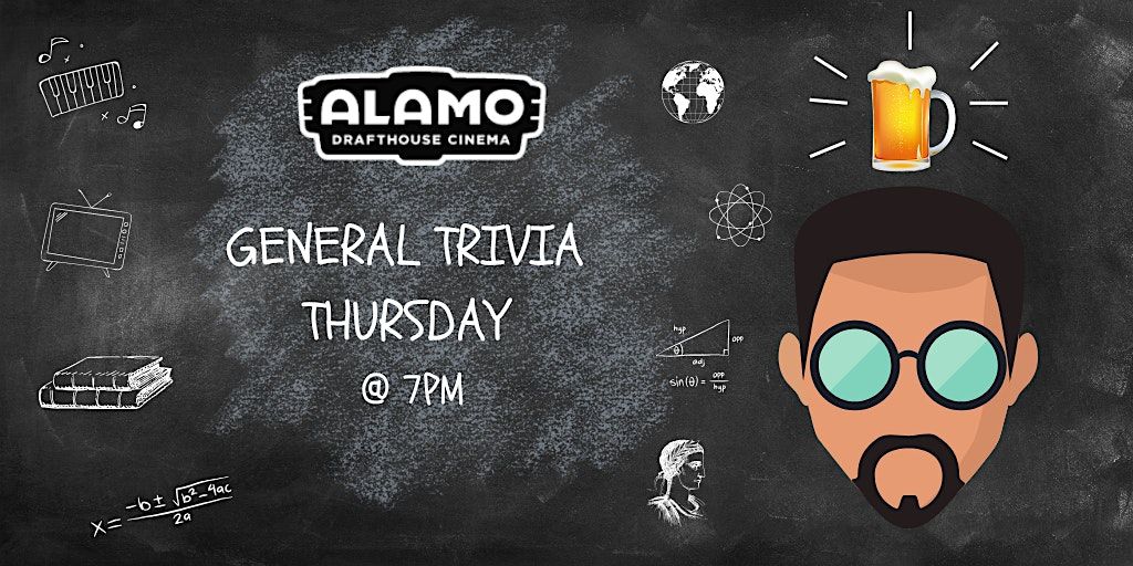 General Trivia at Alamo Drafthouse Cinema Charlottesville