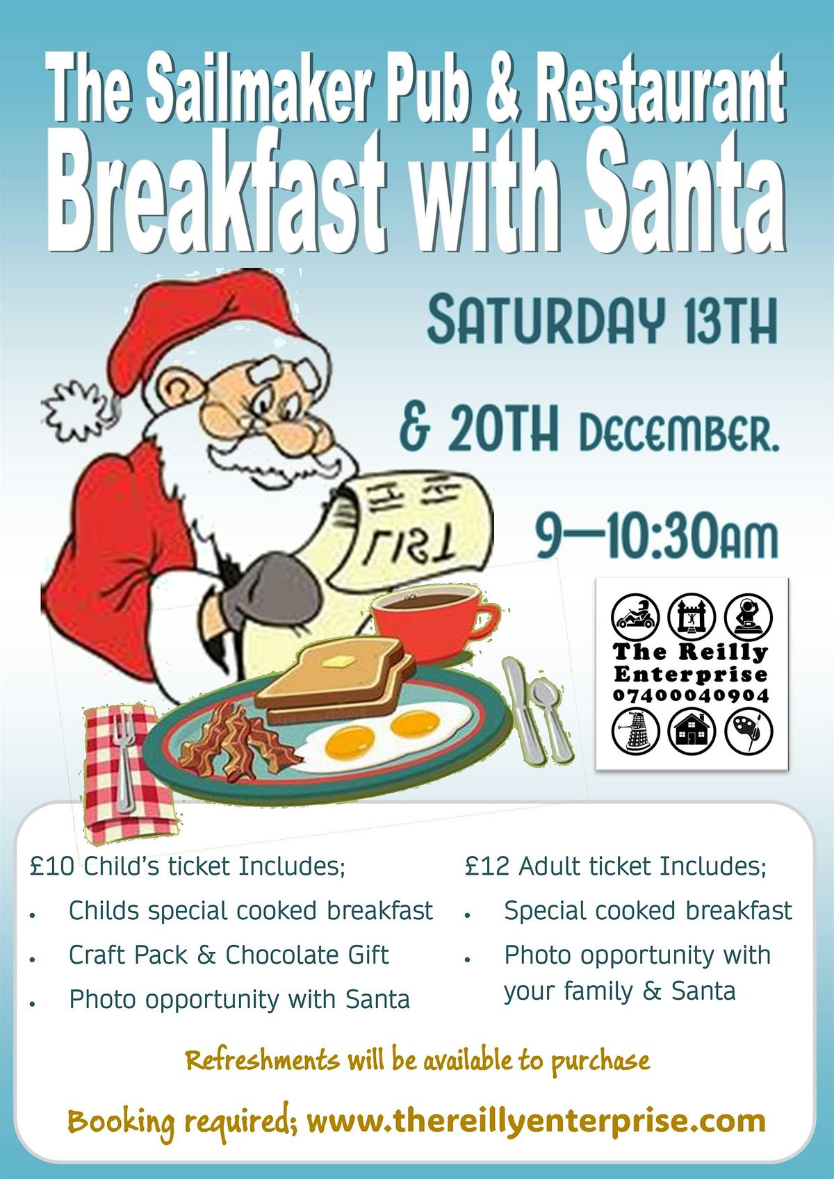 Breakfast with Santa! 2025