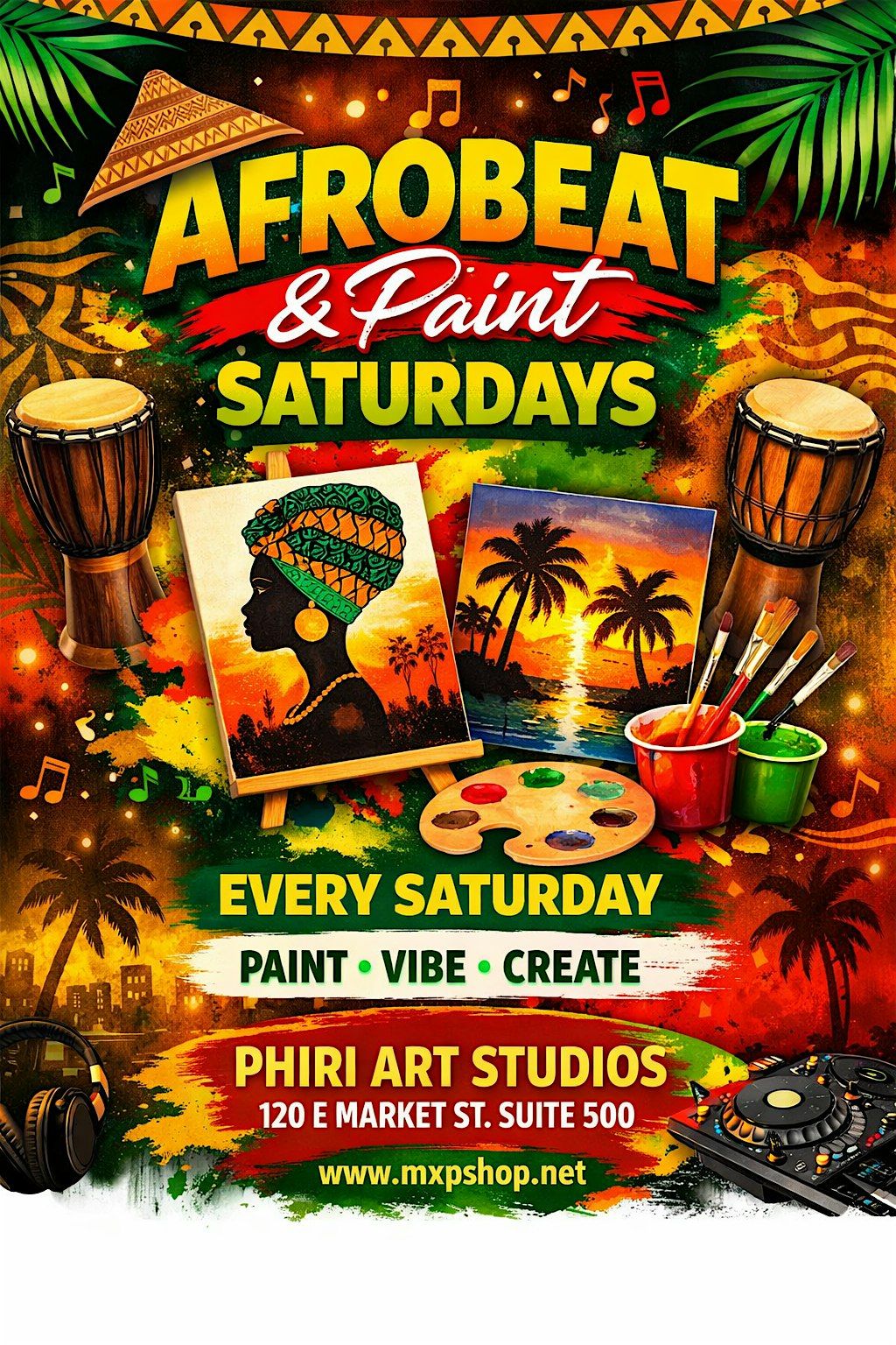 Afrobeat & Paint Saturday's | Phiri Art Studios
