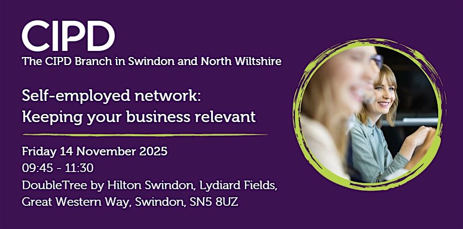 Self-employed network: Keeping your business relevant