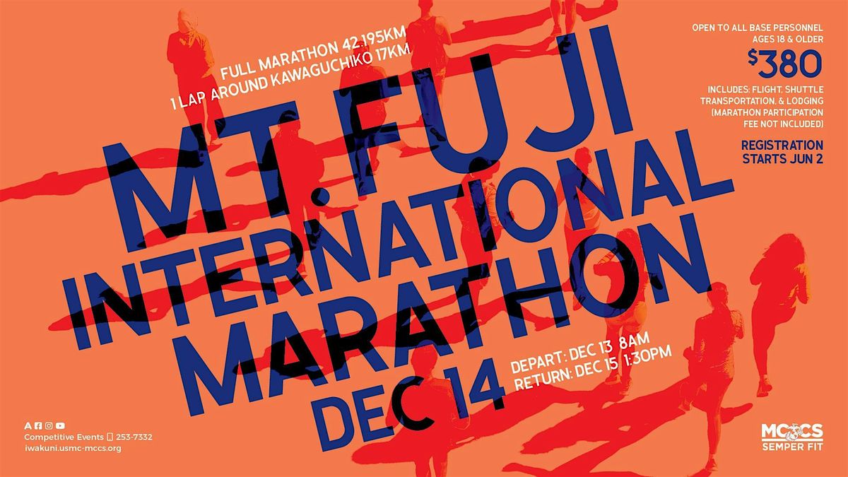 Mt. Fuji International Marathon Tour 2025