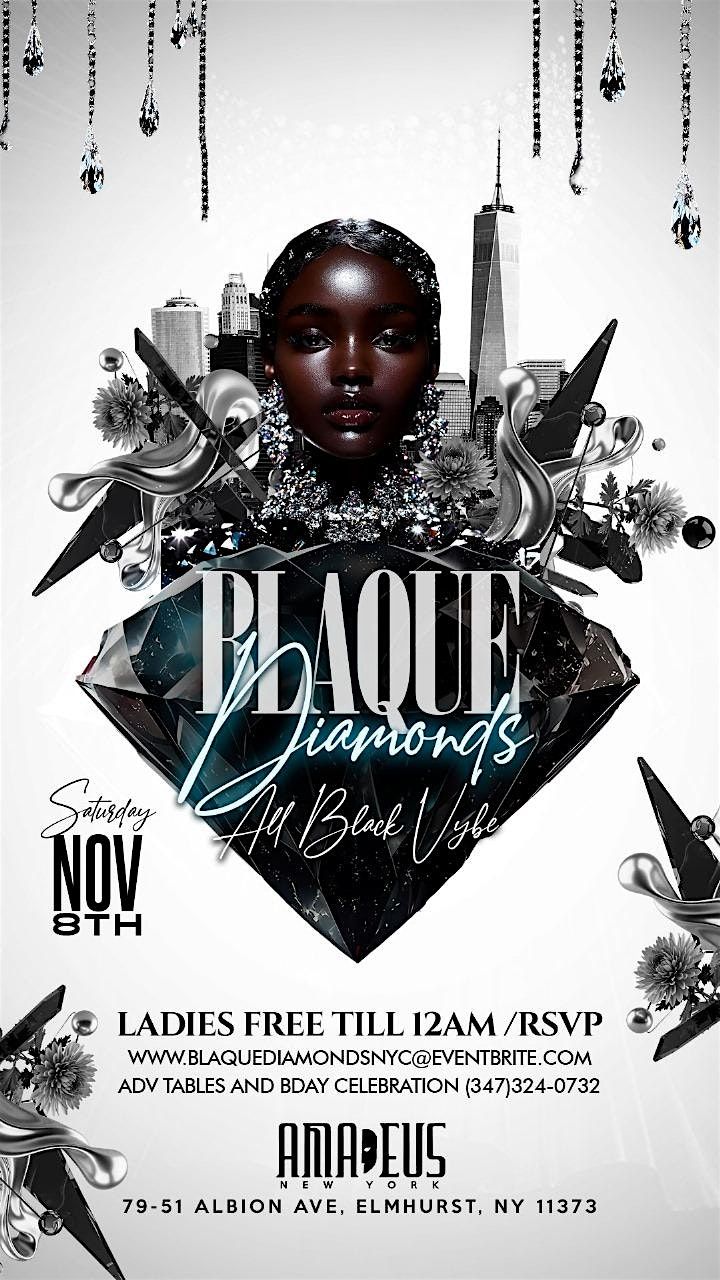 BLAQUE DIAMONDS: The Luxury All Black Experience at Amadeus NYC