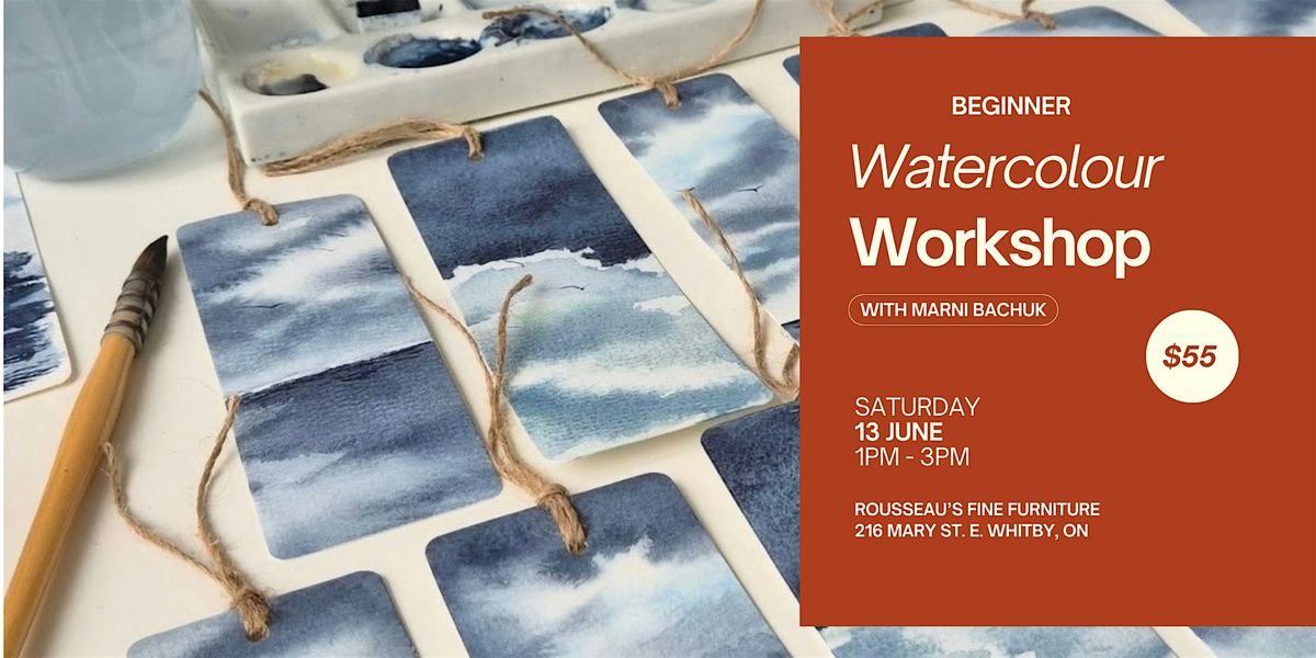 Watercolour Workshop With Marni