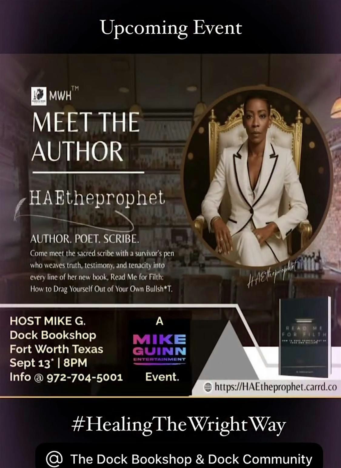 Meet The Author Event