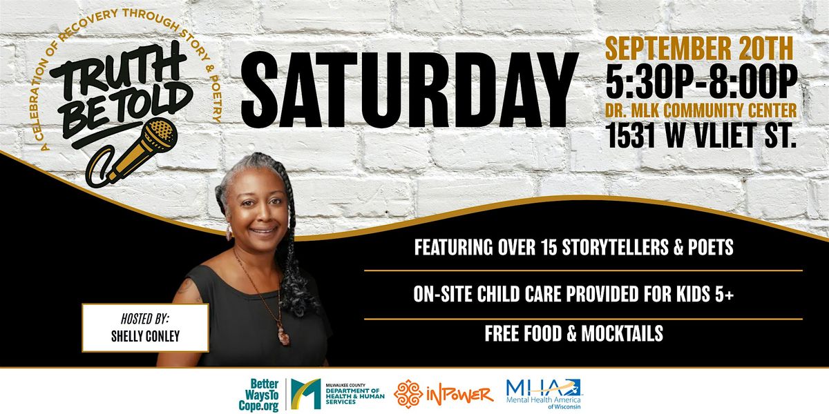 Truth Be Told - Poetry & Story Event
