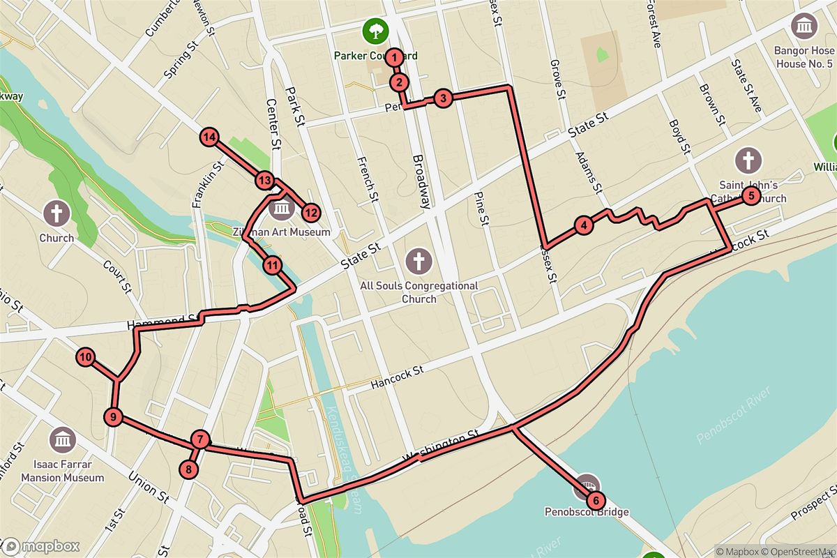 Bangor Audio Tour: Legends, Landmarks & Lore of Penobscot County