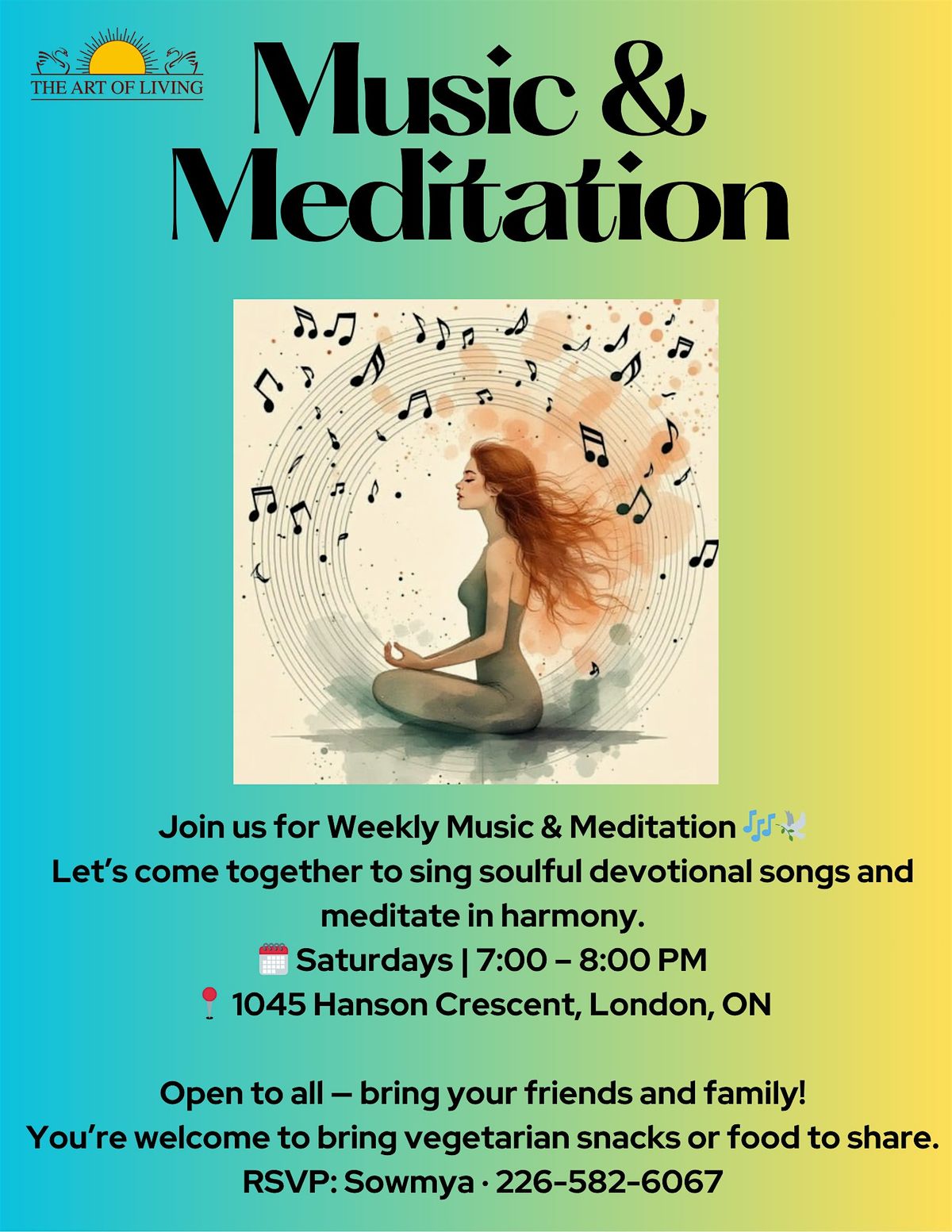 Music, Meditation, Wisdom and Celebration!