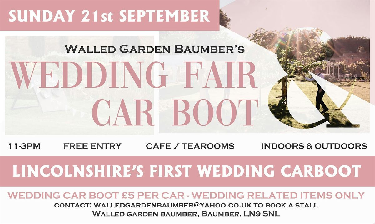 Wedding Fair and Wedding Car Boot