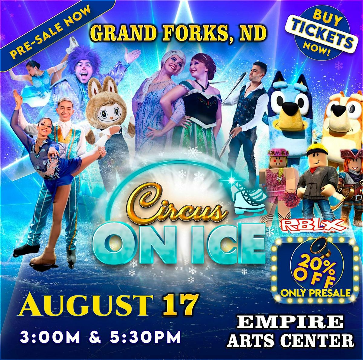 GRAND FORKS, ND - CIRCUS ON ICE